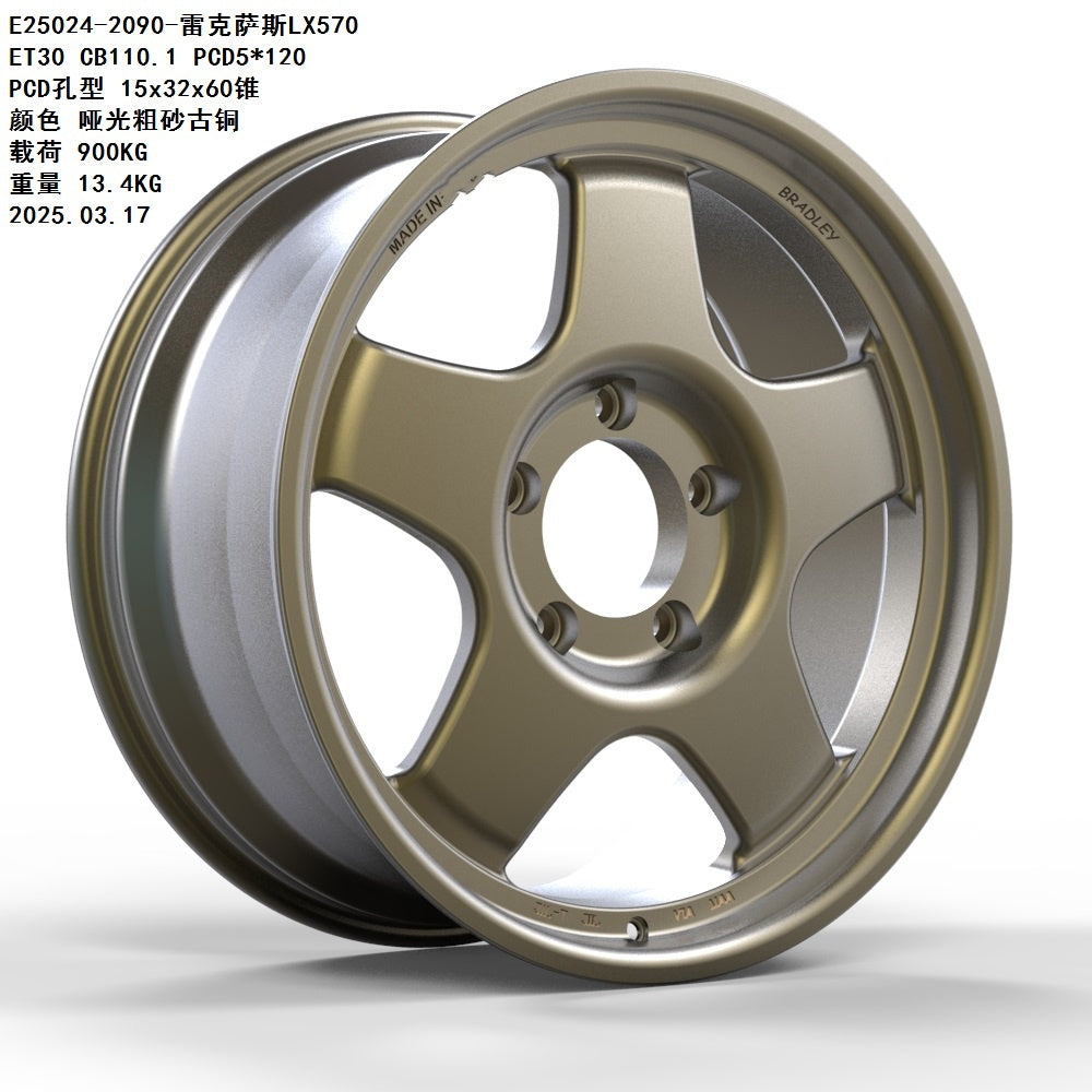 Customized forged off-road wheels