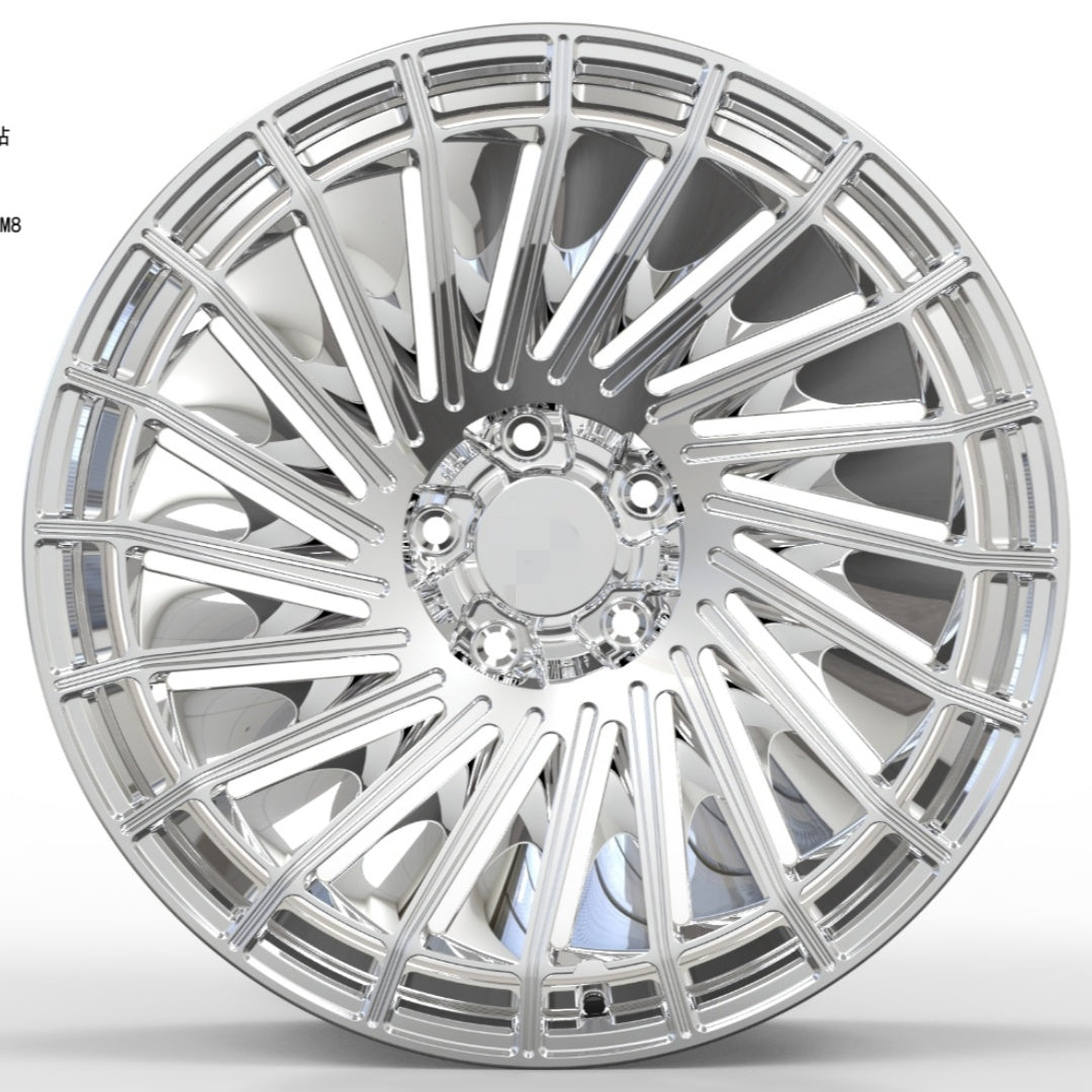 Customized forged wheel hub