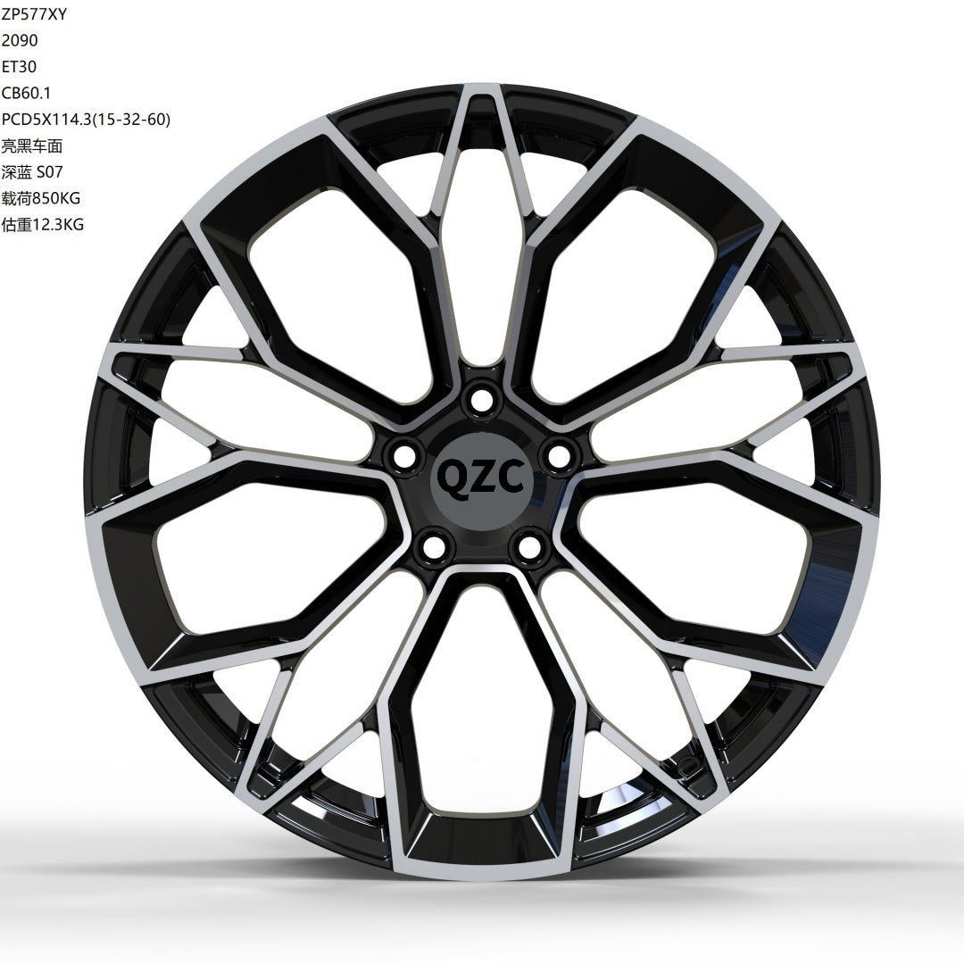 Customized forged wheel hub